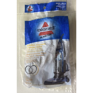 Bissell Vacuum Cleaner Replacement Belts 2 pack Model 32074 Style 7 9 10 12 16